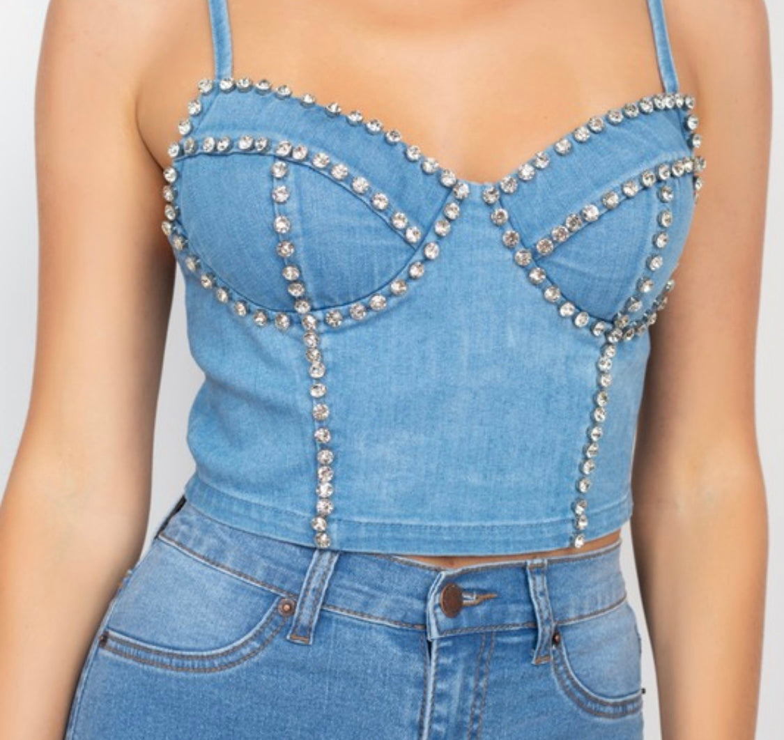 Rhinestones & Denim